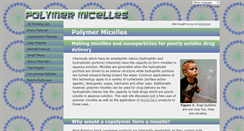 Desktop Screenshot of polymermicelles.com